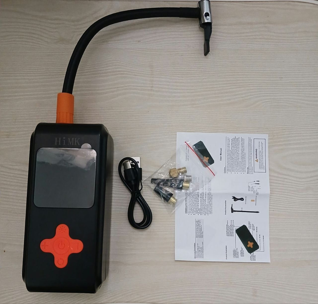 منفاخ الهواء الذكي المحمول Portable Smart Air Compressor